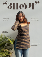 Aalam Square Neck Kurti by Evara