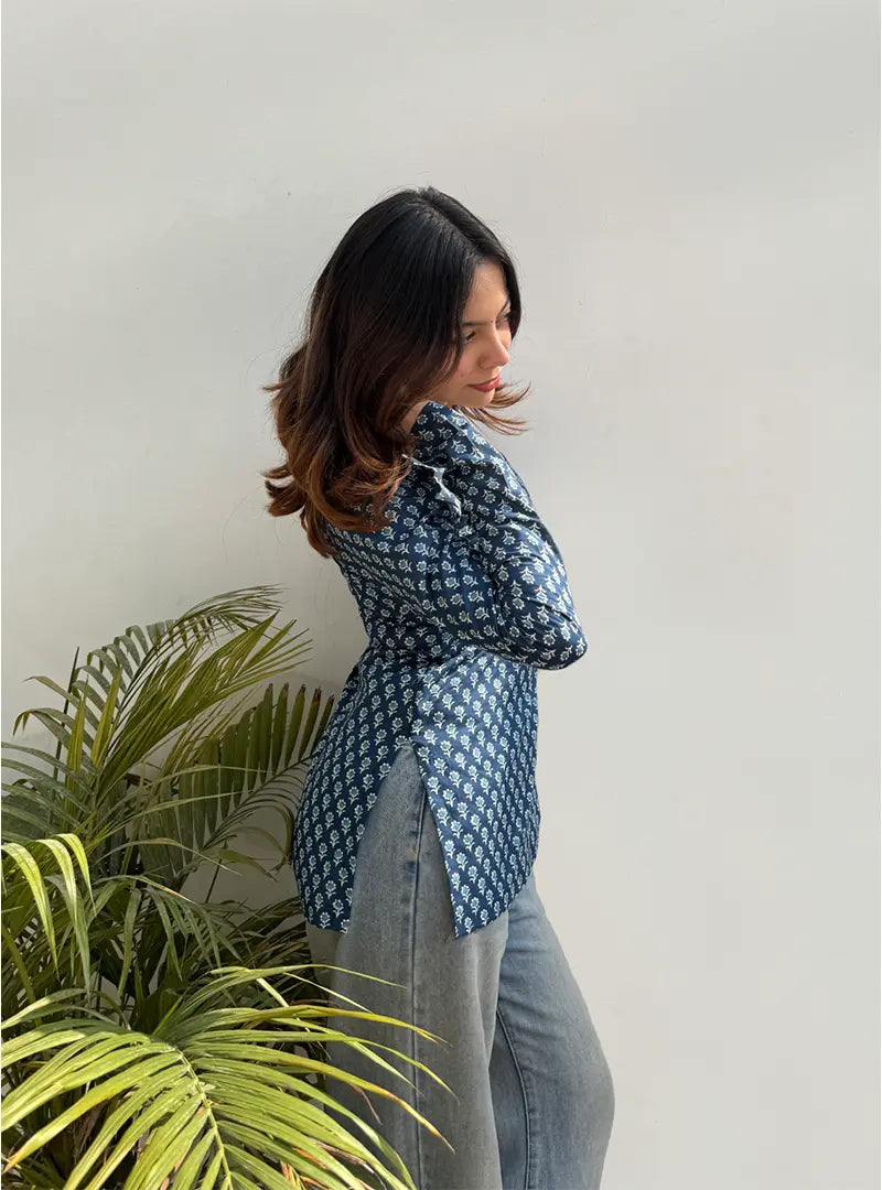 Tara Boat Neck Kurti