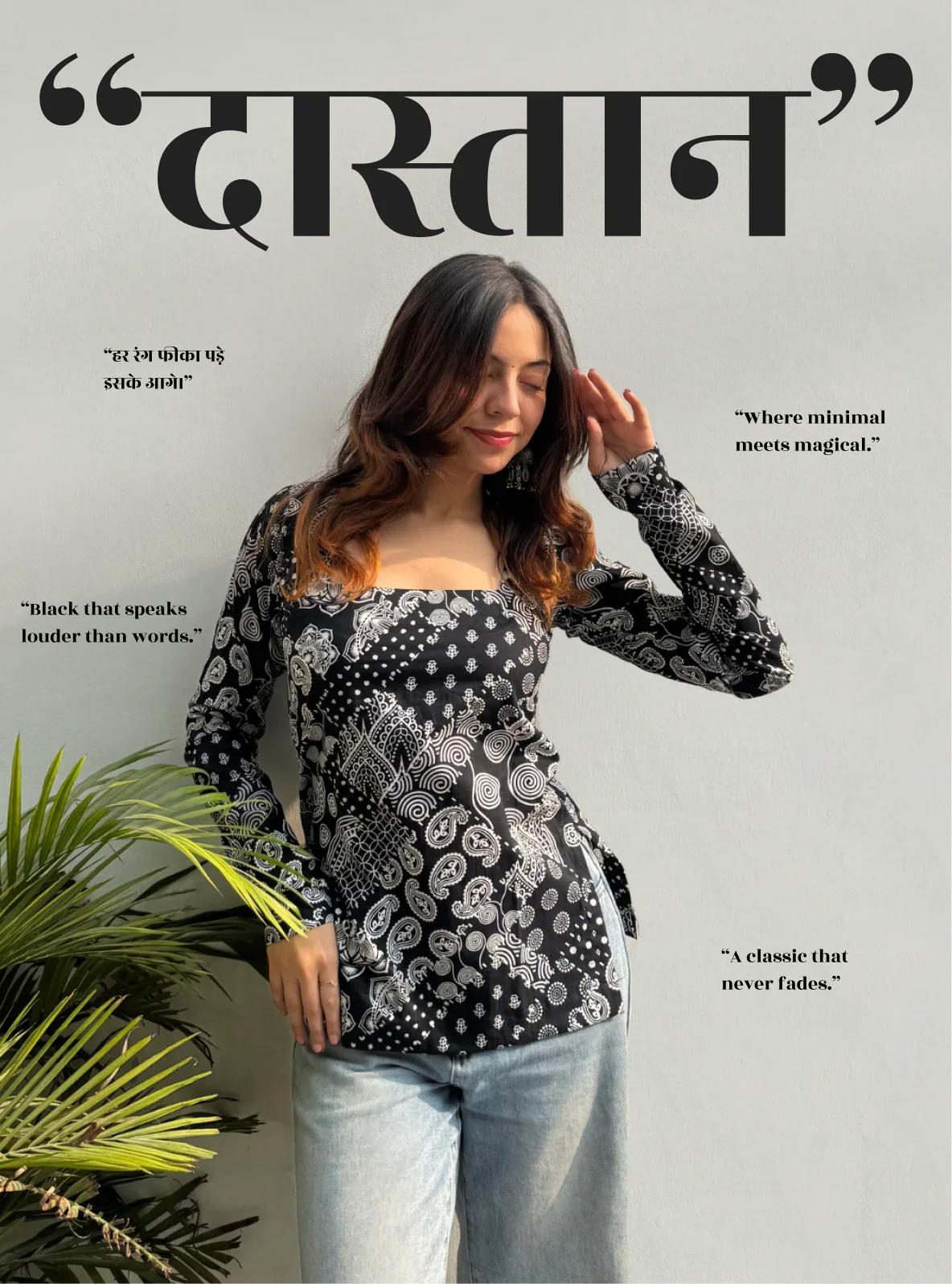 Dastaan Square Neck Kurti