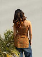 Kaveri Short Sleeveless Kurti