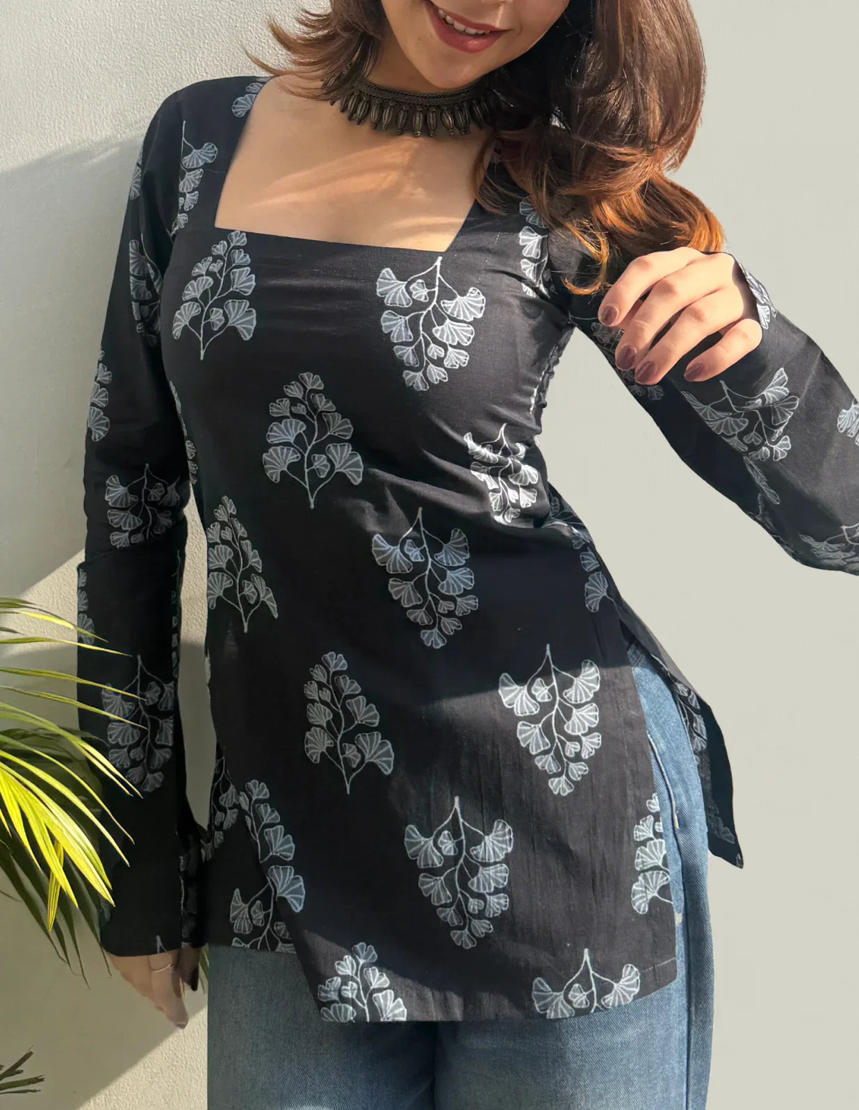 Jhankaar Square Neck Kurti