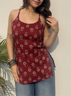 Apoorva Short Sleeveless Kurti