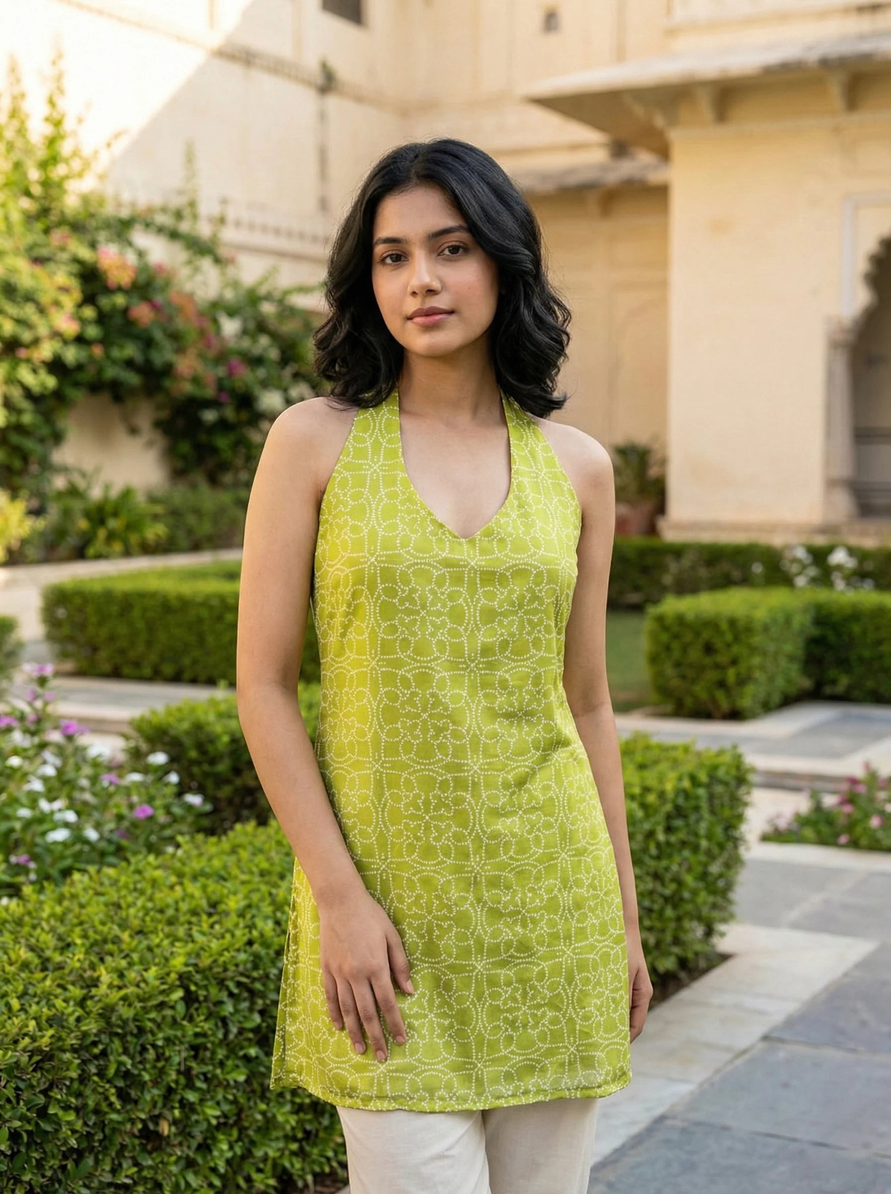 AURUM | Halter Short Kurti