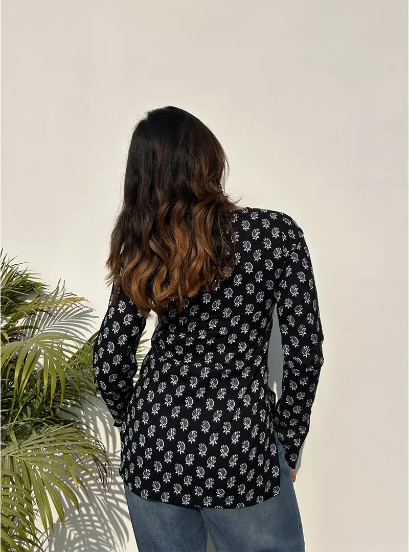 Iktara Boat Neck Kurti