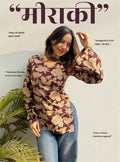 Meraki Bell Sleeves Kurti
