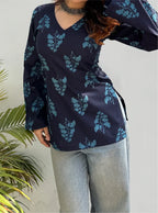 Mirza Bell Sleeves Kurti