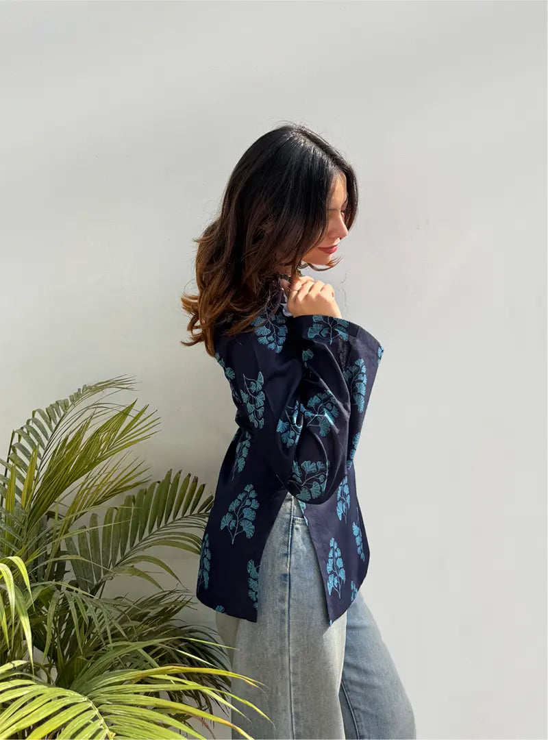 Mirza Bell Sleeves Kurti