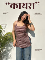 Kaira Short Sleeveless Kurti