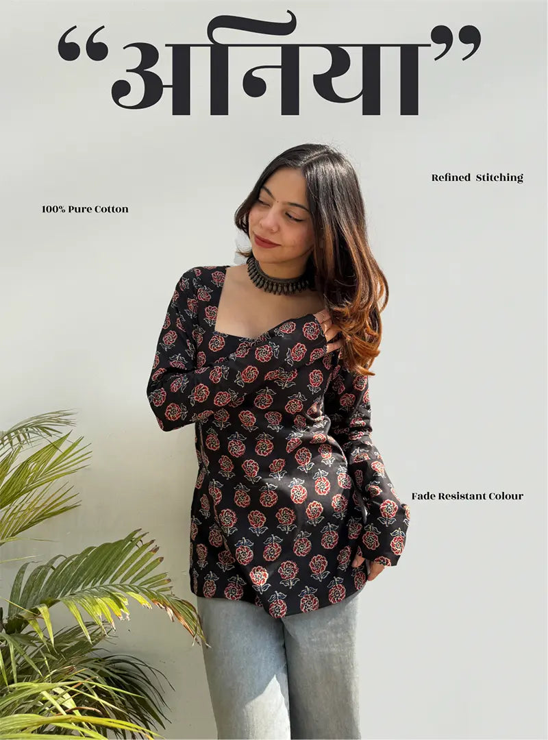 Aniya Square Neck Kurti