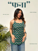 Fanaa Short Sleeveless Kurti