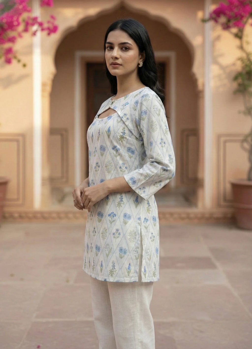 VAYU | Printed Short Kurti