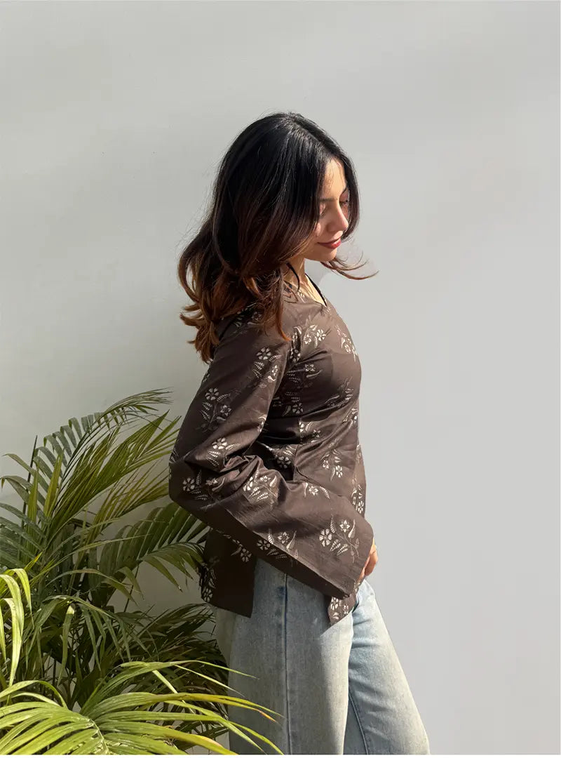 Ravya Bell Sleeves Kurti