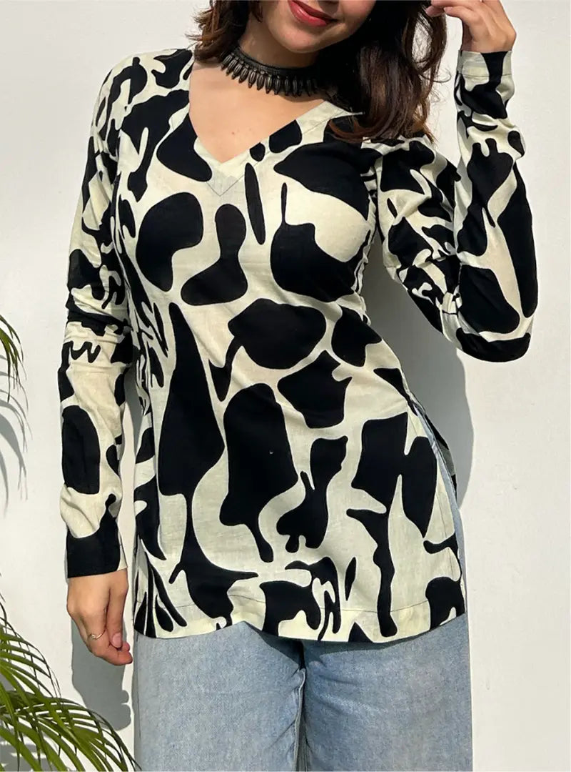 Zaalima Straight Sleeves Kurti