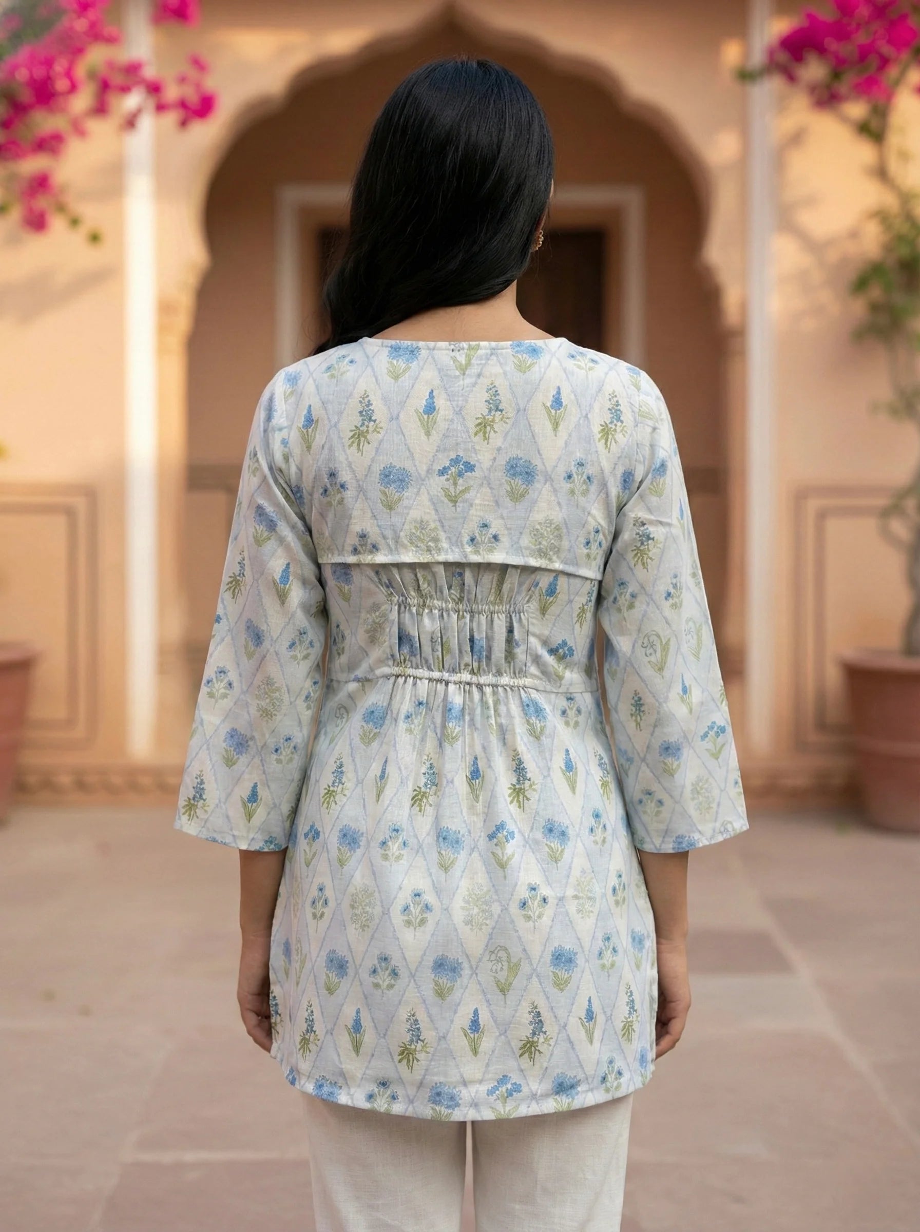 VAYU | Printed Short Kurti