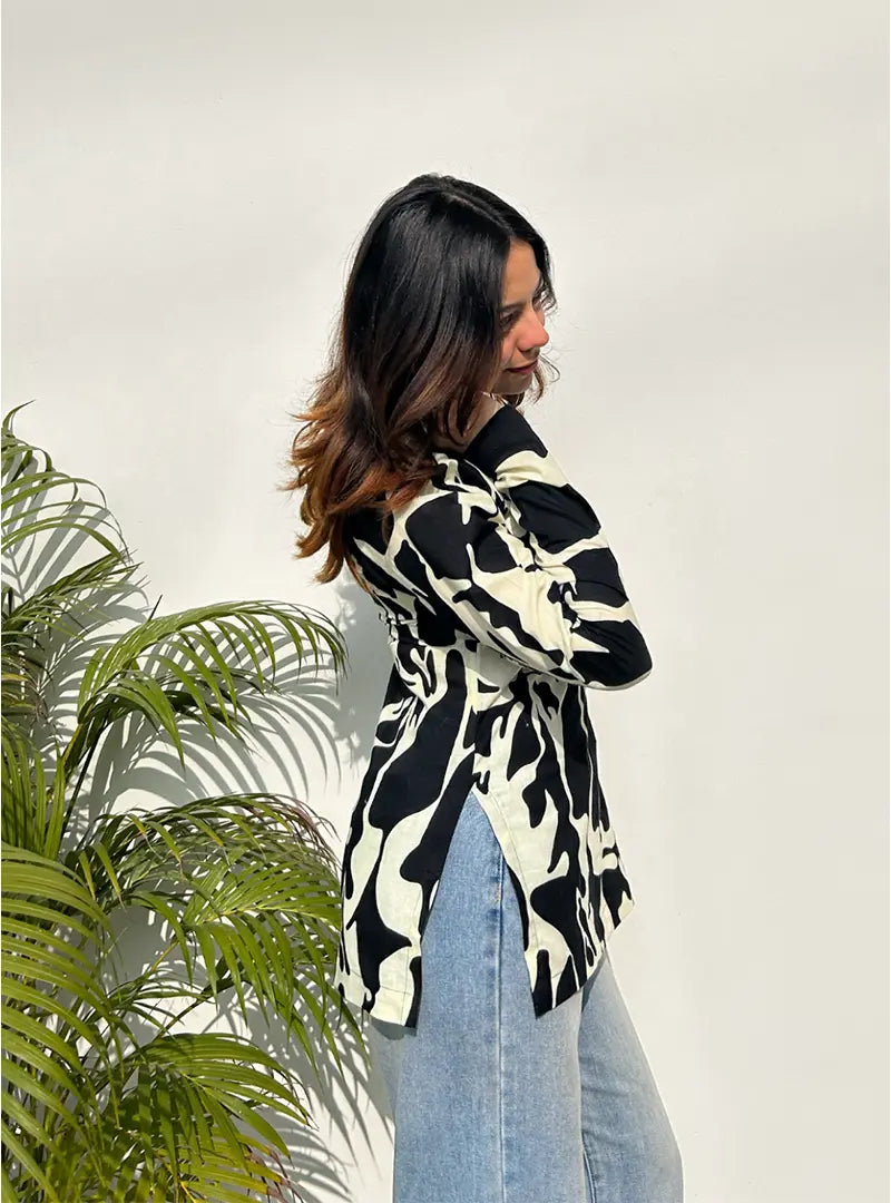 Zaalima Straight Sleeves Kurti