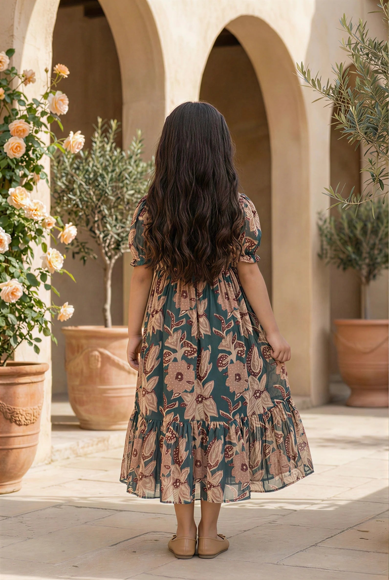 Rustic Charm Baby Girl Maxi