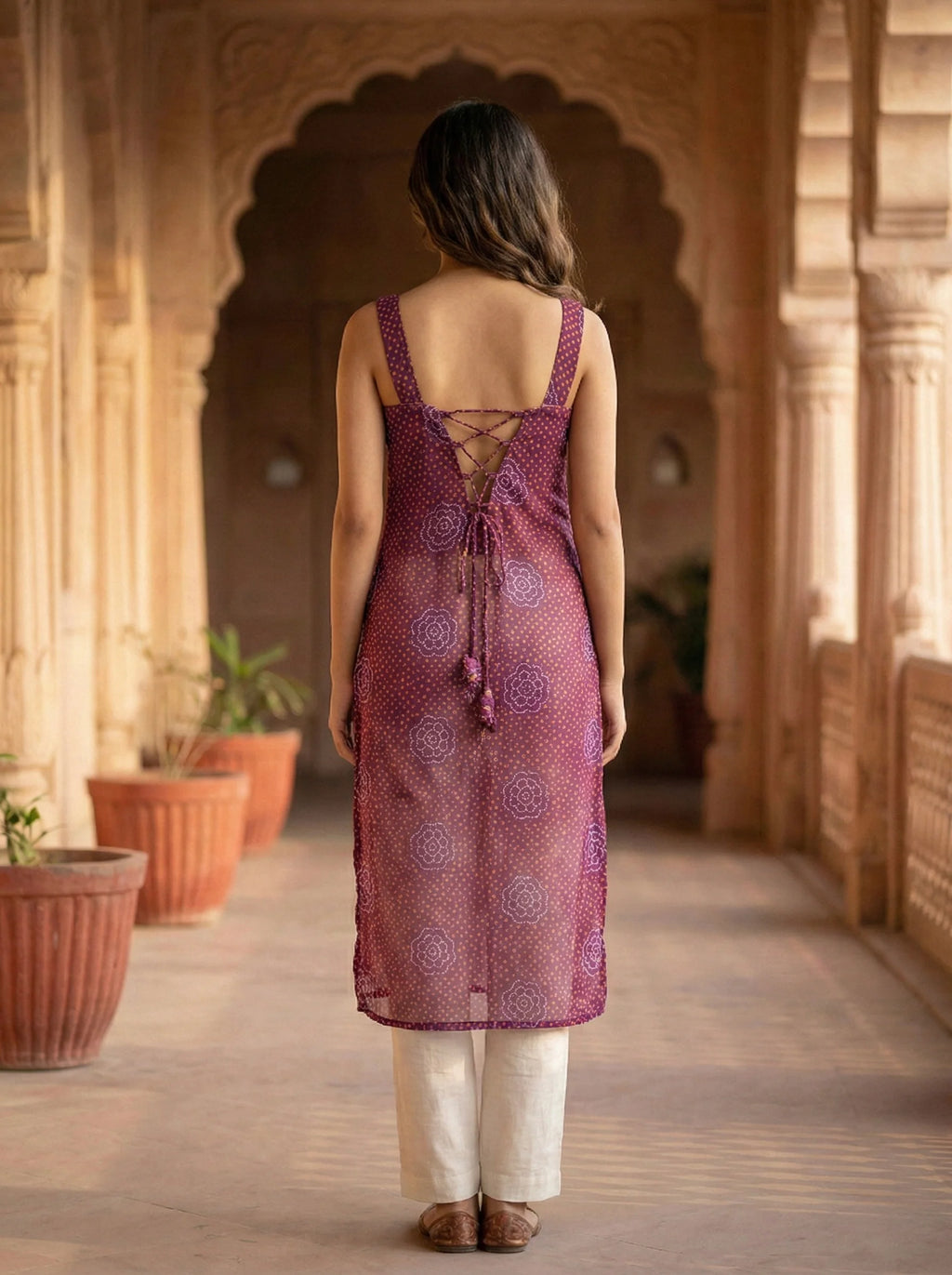 NOOR | Sheer Short Kurti