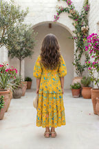 Golden Garden Baby Girl Maxi