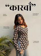 Carvaan Straight Sleeves Kurti