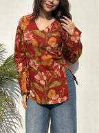 Phoolwati Bell Sleeves Kurti