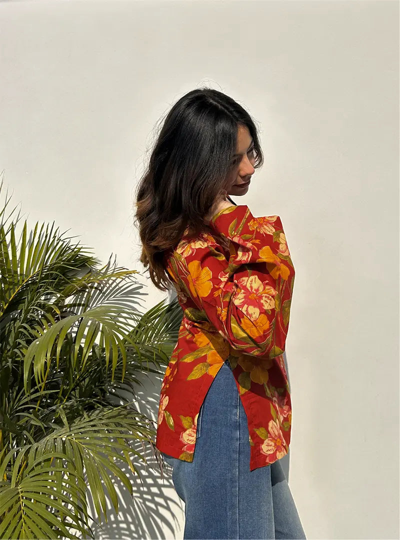 Phoolwati Bell Sleeves Kurti