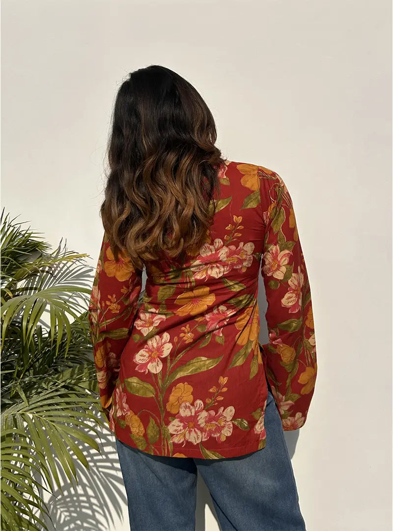 Phoolwati Bell Sleeves Kurti