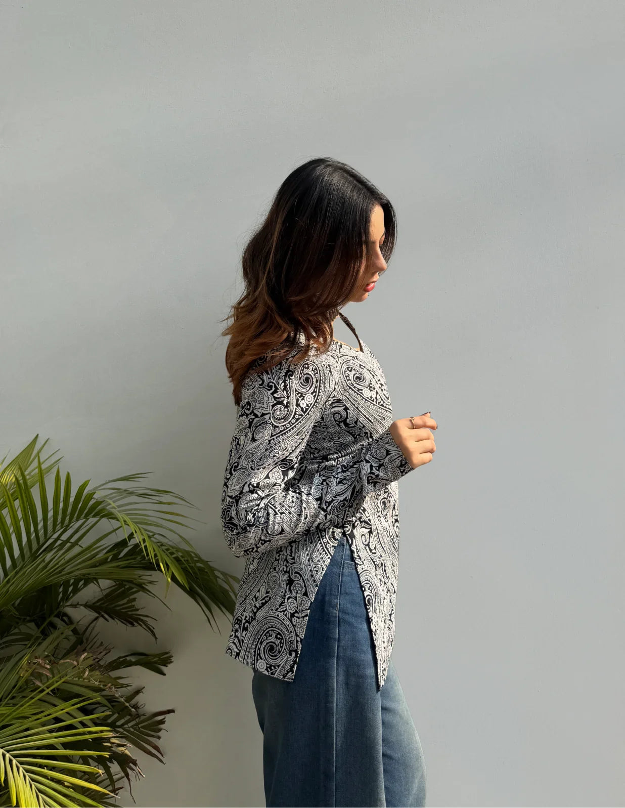 Zorahi Straight Sleeves Kurti