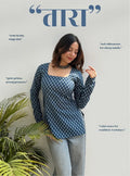Tara Boat Neck Kurti