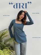 Tara Boat Neck Kurti