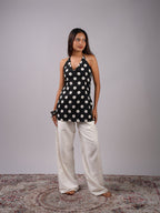 Hiya Halter Neck Corset Kurti