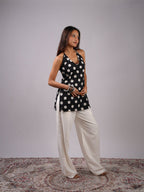 Hiya Halter Neck Corset Kurti