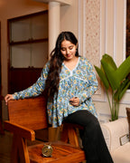 NeelKamal - Floral Short Kurti for women