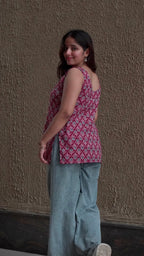 Lalpari Kurti – Where simplicity Meets Boldness