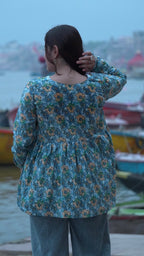 NeelKamal - Floral Short Kurti for women