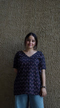 Flattering Wrap Style short kurti