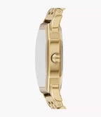 Harlow Three-Hand Gold-Tone Stainless Steel Watch