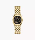 Harlow Three-Hand Gold-Tone Stainless Steel Watch