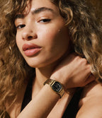 Harlow Three-Hand Gold-Tone Stainless Steel Watch