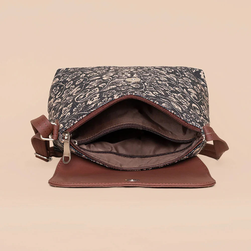 FloMotif - Women's Office Bag & Flap Sling Bag Combo