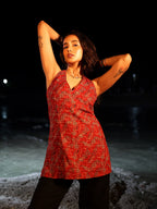 Khawaab Halterneck Corset Kurti