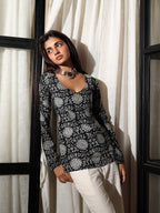 Noor Sleeved Modest Kurti