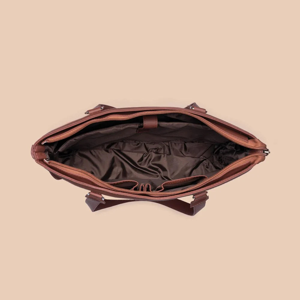 Multicolor Mandala Print - Women's Office Bag & Flap Sling Bag Combo