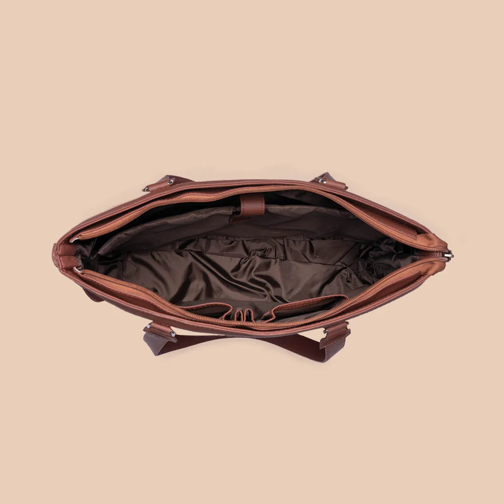 Multicolor Mandala Print Women's Office Bag