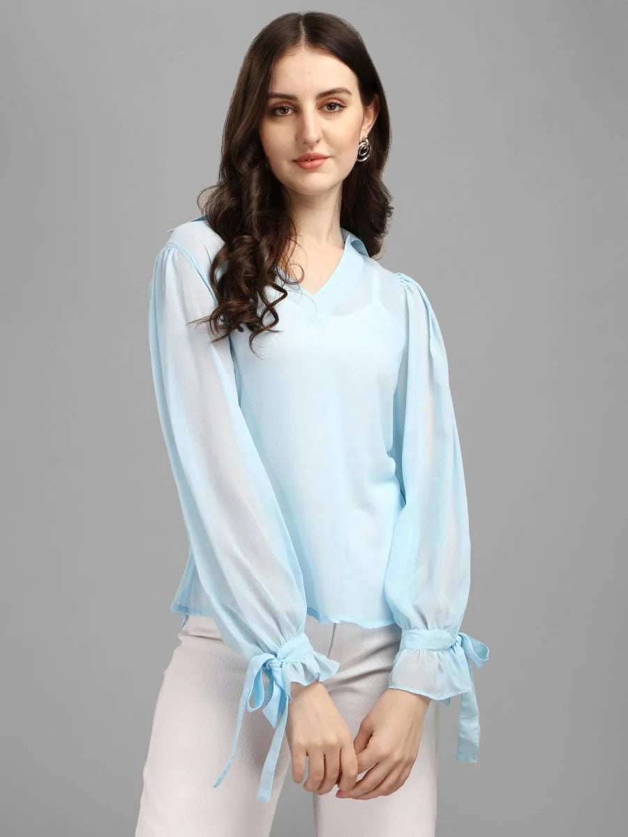 Minimal Lavender Women's Top