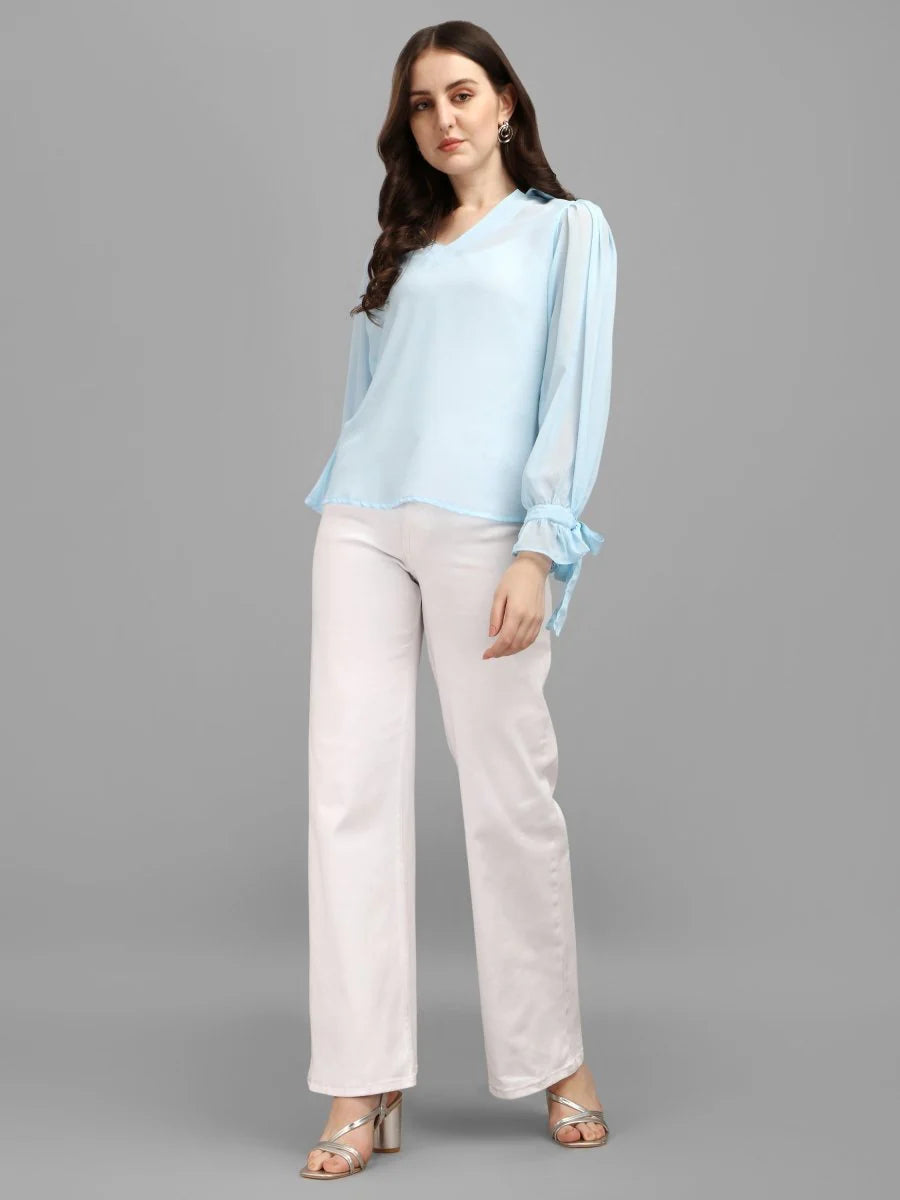 Minimal Lavender Women's Top