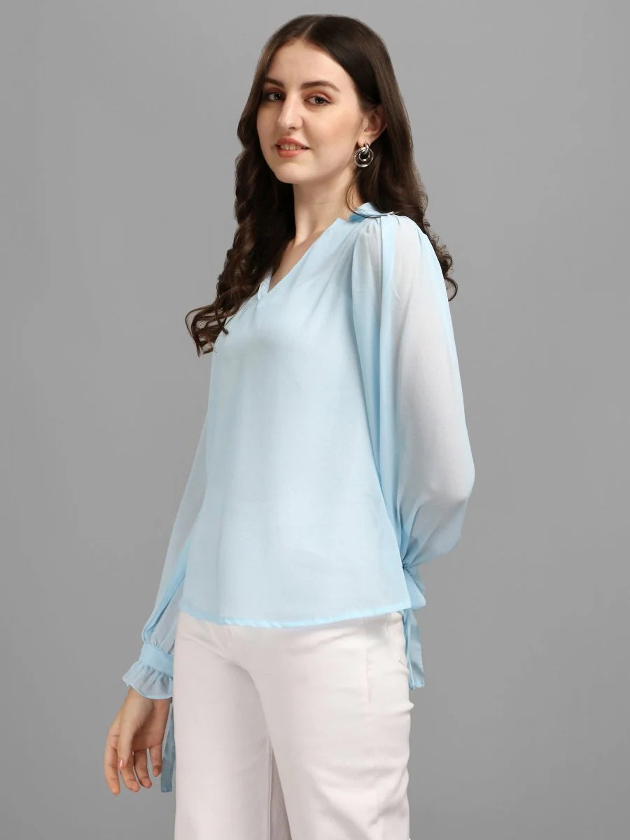 Minimal Lavender Women's Top