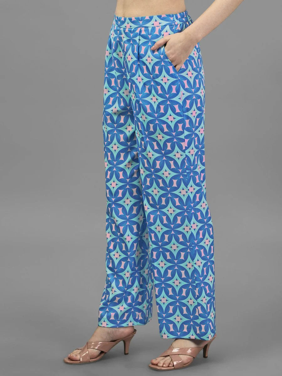 Co-Ords for Women Blue Colour.