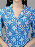 Co-Ords for Women Blue Colour.