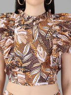 Co-Ords for Women Brown Colour.