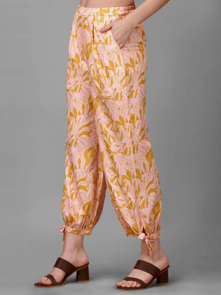 Co-Ords for Women Light Orange Colour